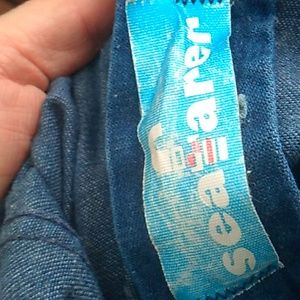 ⚓ 1960s Seafarer Denim Jeans 👖UNISEX NAUTICAL MARINER SZ  29/30